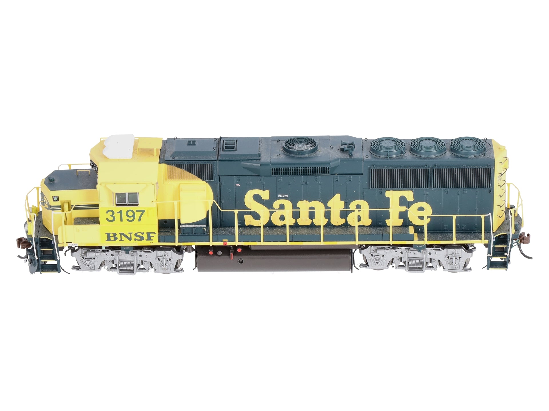 Athearn G65427 HO BNSF/EX-Santa Fe GP50 PHASE I Diesel Loco w/DCC & Sound #3197