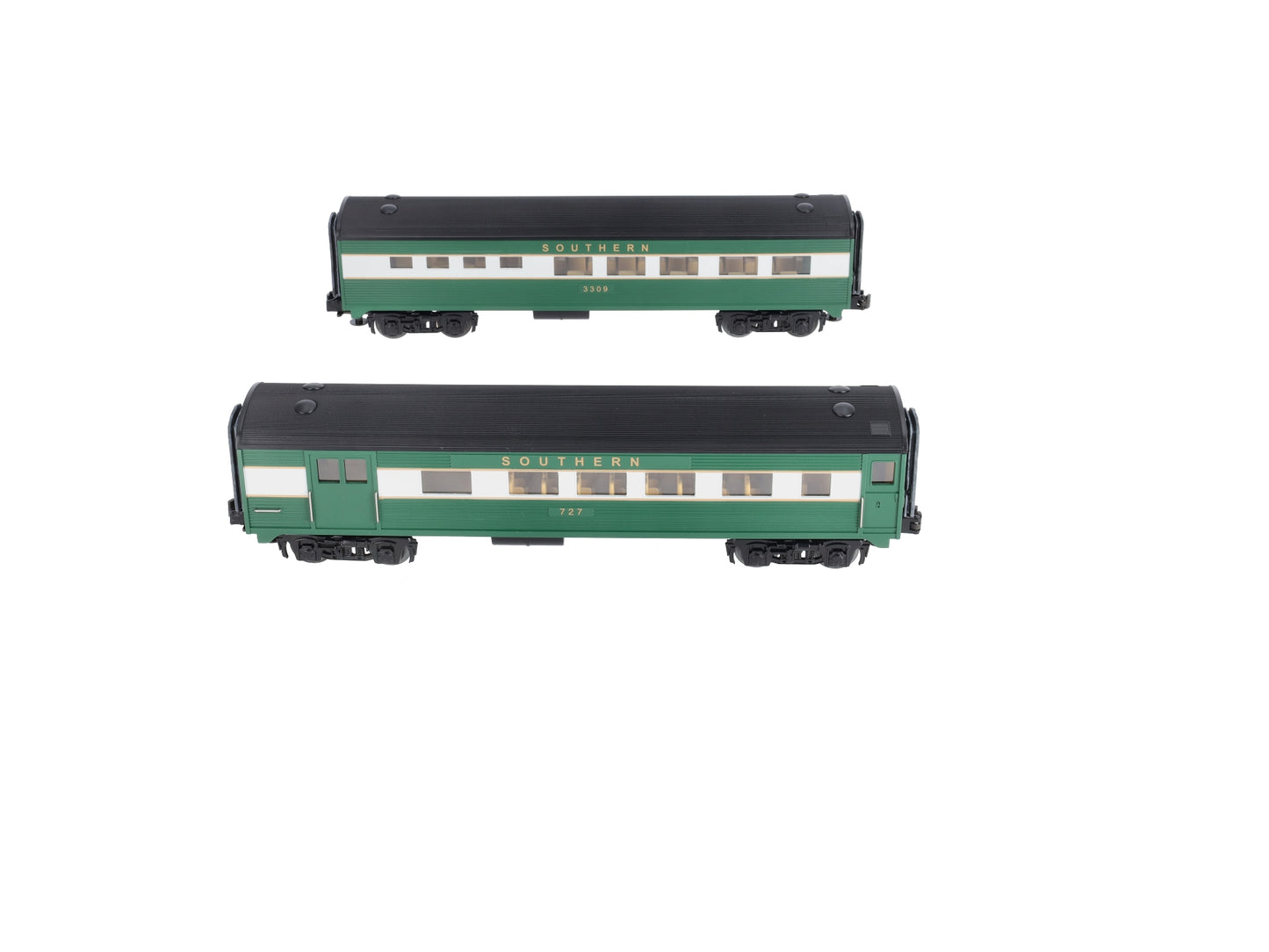 MTH 30-6130 O Southern Streamlined Combo/Diner Set #727/3309 NIB
