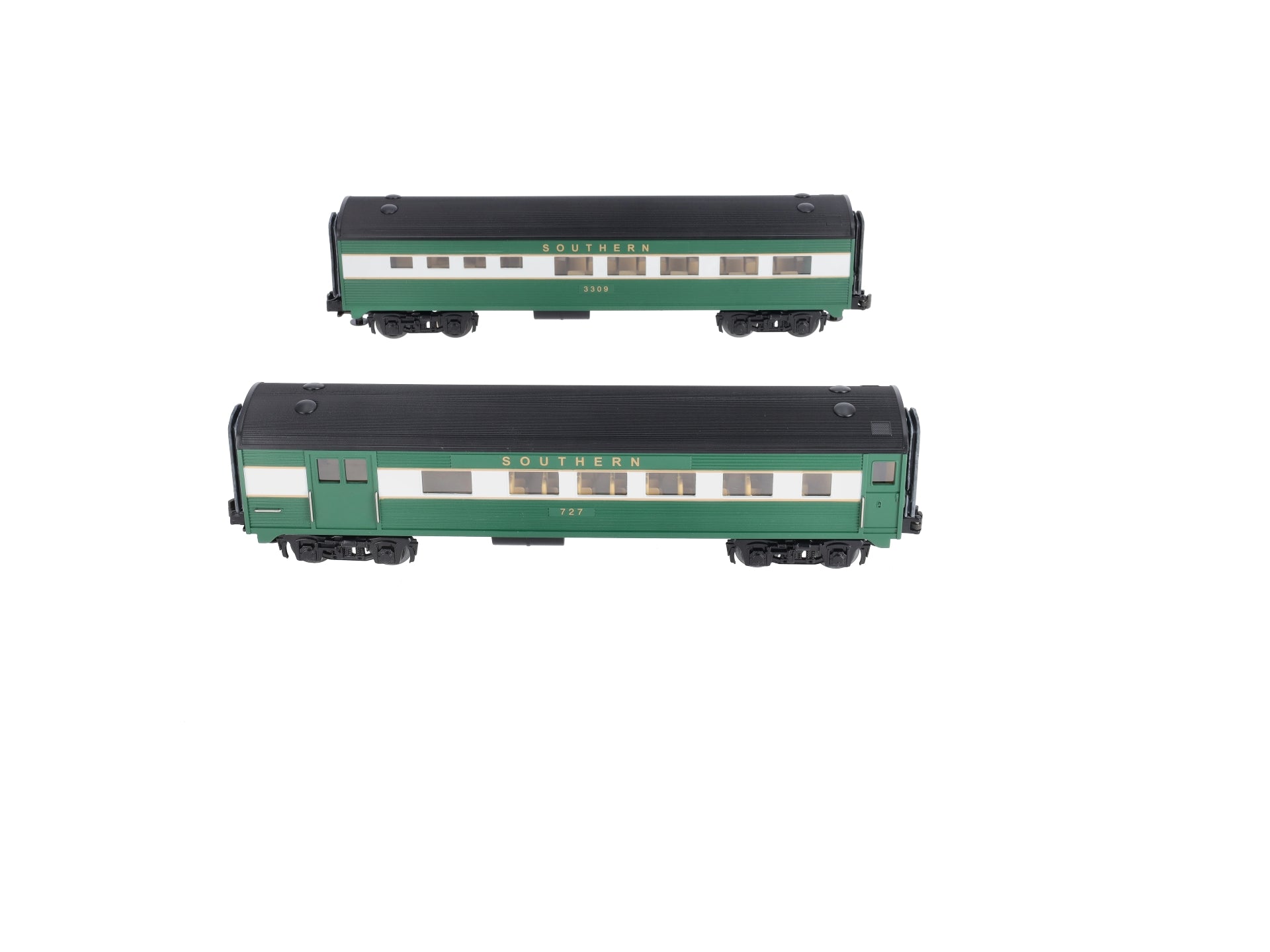 MTH 30-6130 O Southern Streamlined Combo/Diner Set #727/3309 NIB