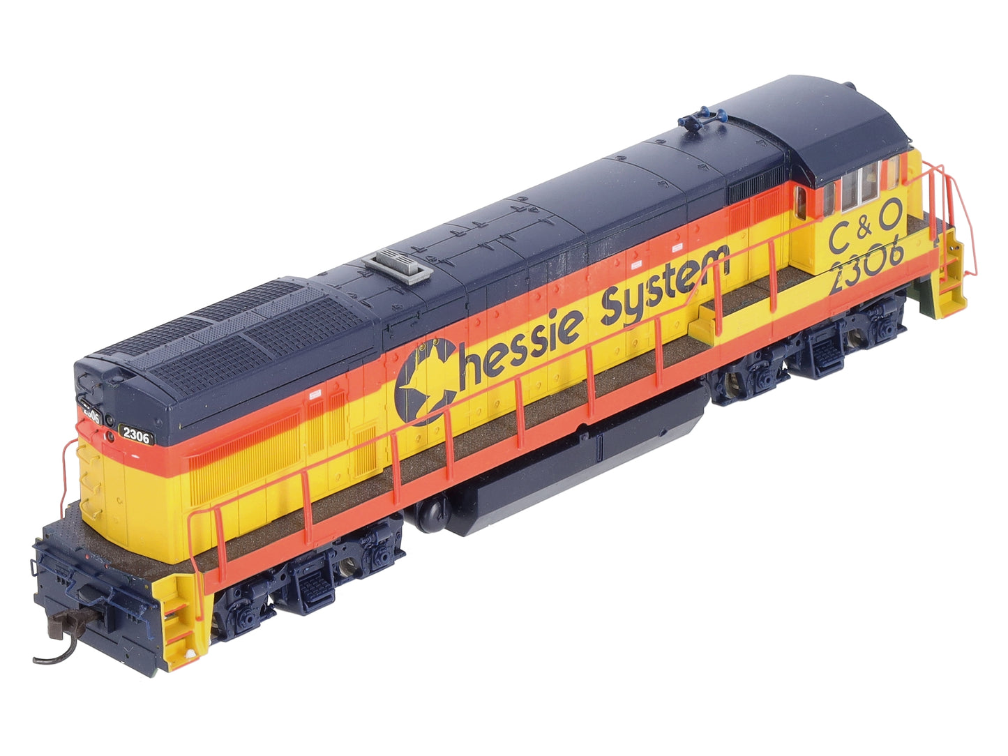 Atlas 8694 HO Scale Chessie System GE U23B Diesel Locomotive #2306