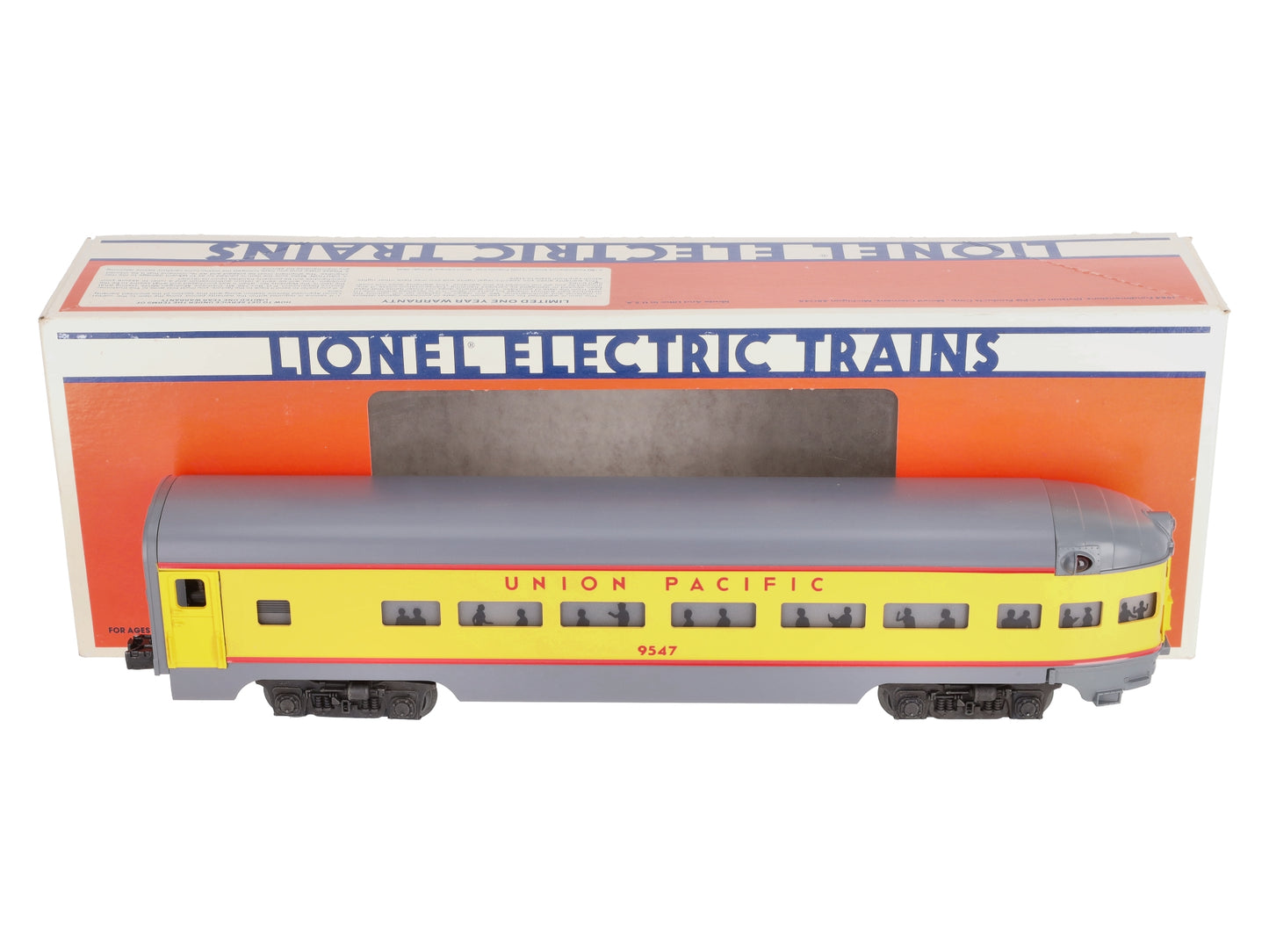 Lionel 6-9547 O Gauge Union Pacific Smooth Side Observation Car #9547 LN/Box