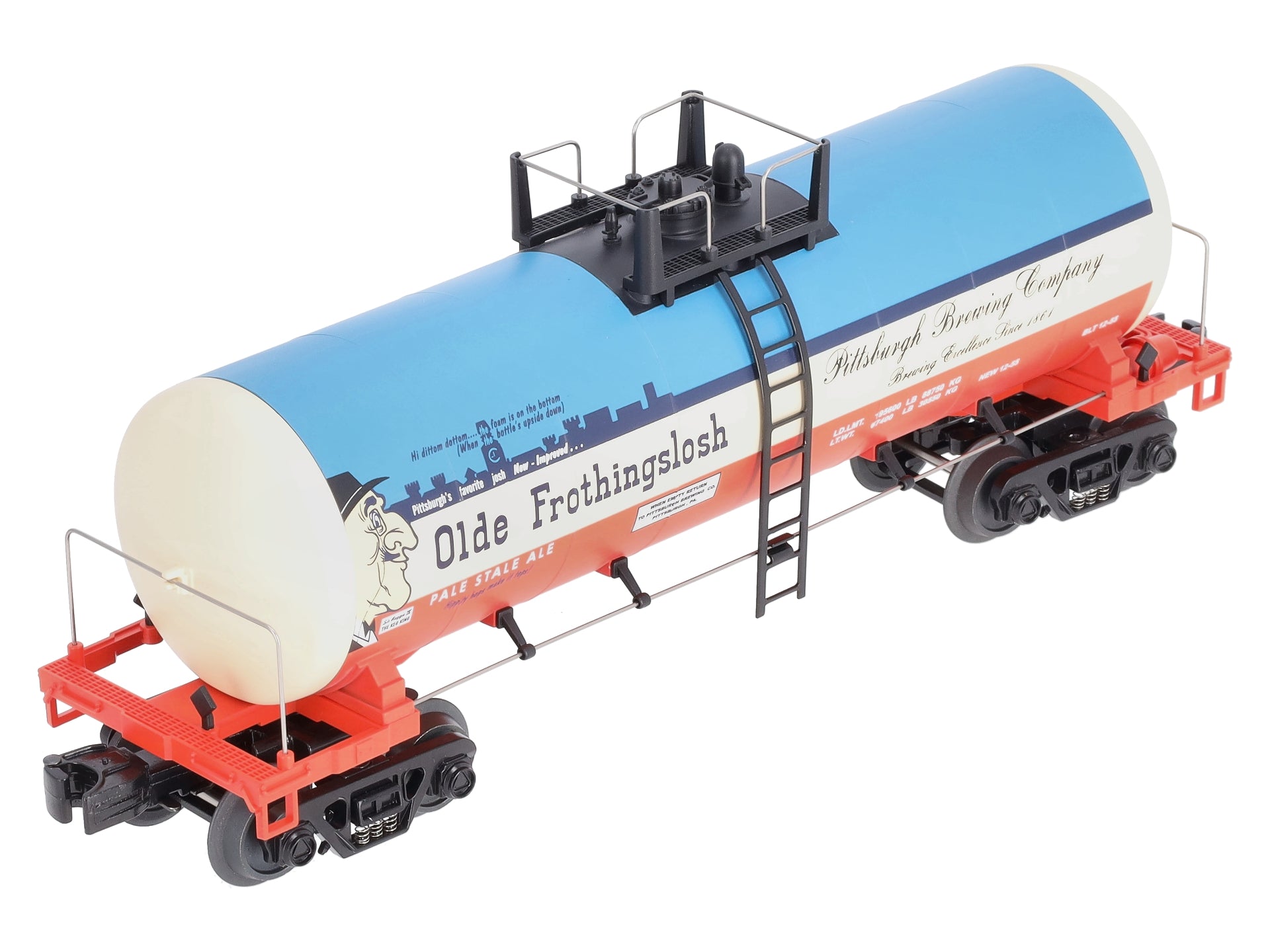 MTH 30-73201 O Gauge Olde Frothingslosh Modern Tank Car LN/Box