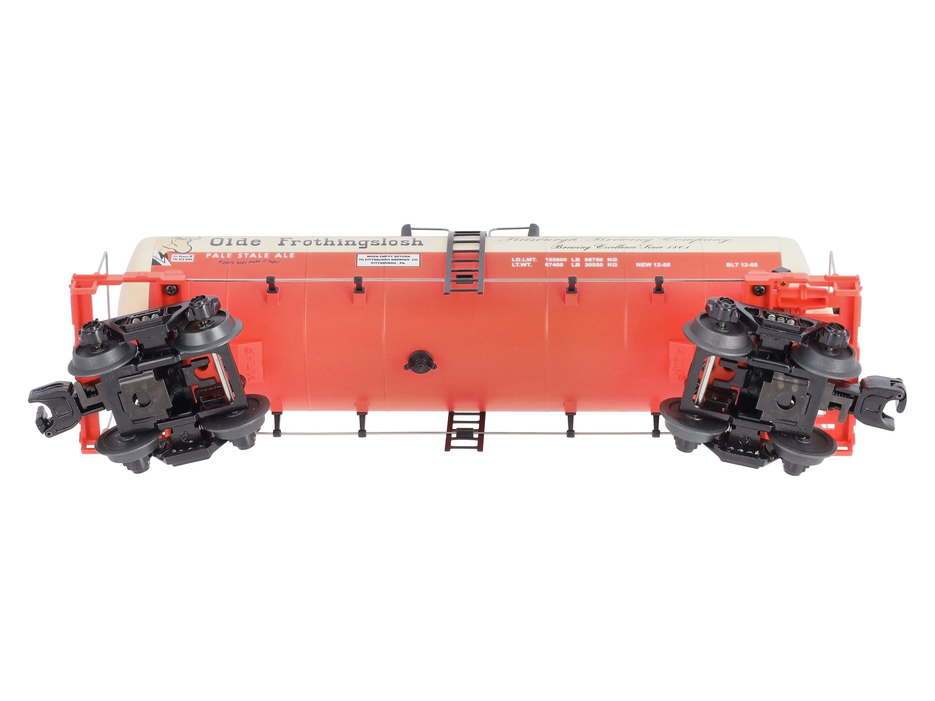 MTH 30-73201 O Gauge Olde Frothingslosh Modern Tank Car LN/Box