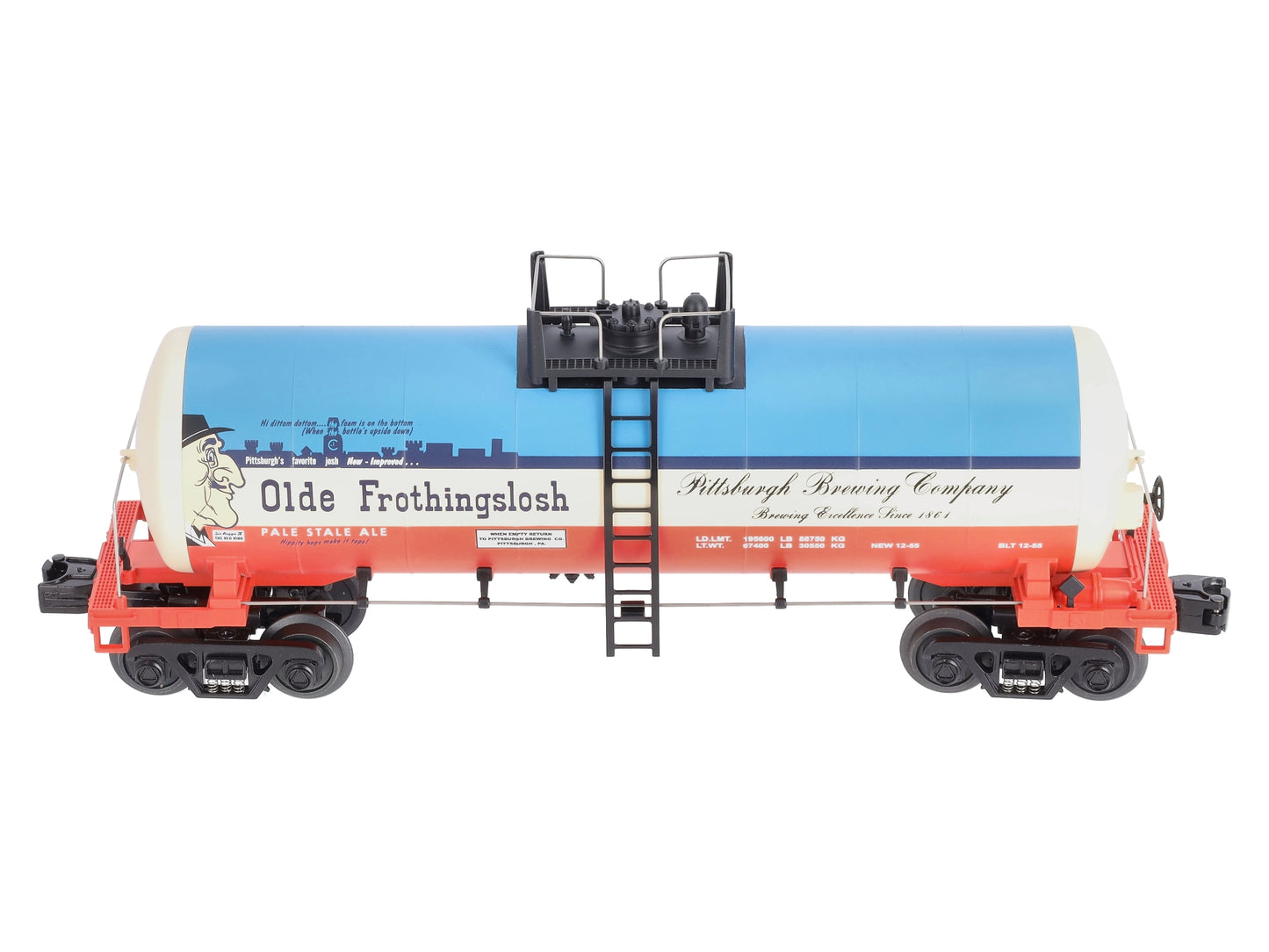 MTH 30-73201 O Gauge Olde Frothingslosh Modern Tank Car LN/Box