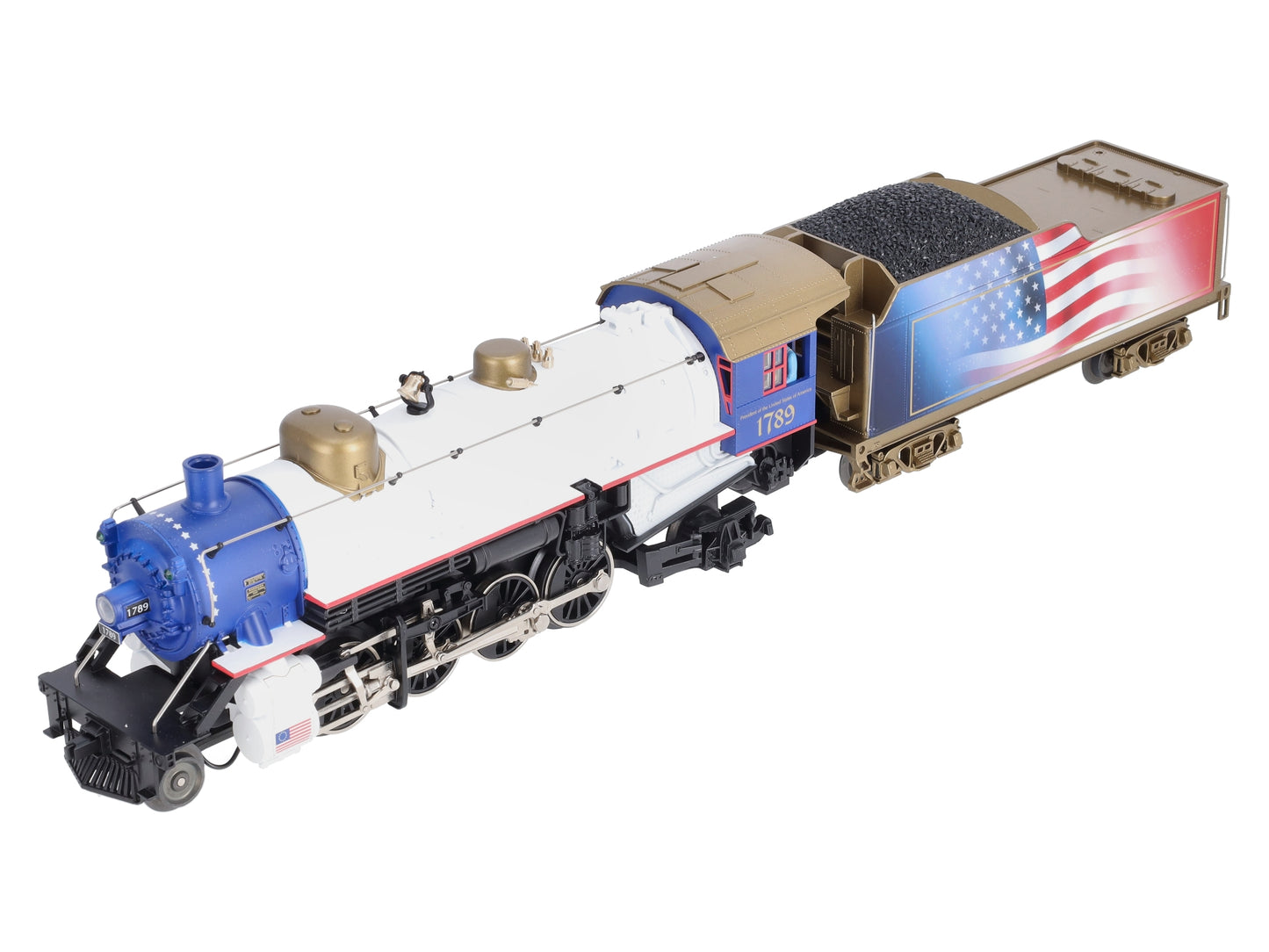 Lionel 6-83605 O Presidents LionChief Plus Mikado Steam Locomotive #1789