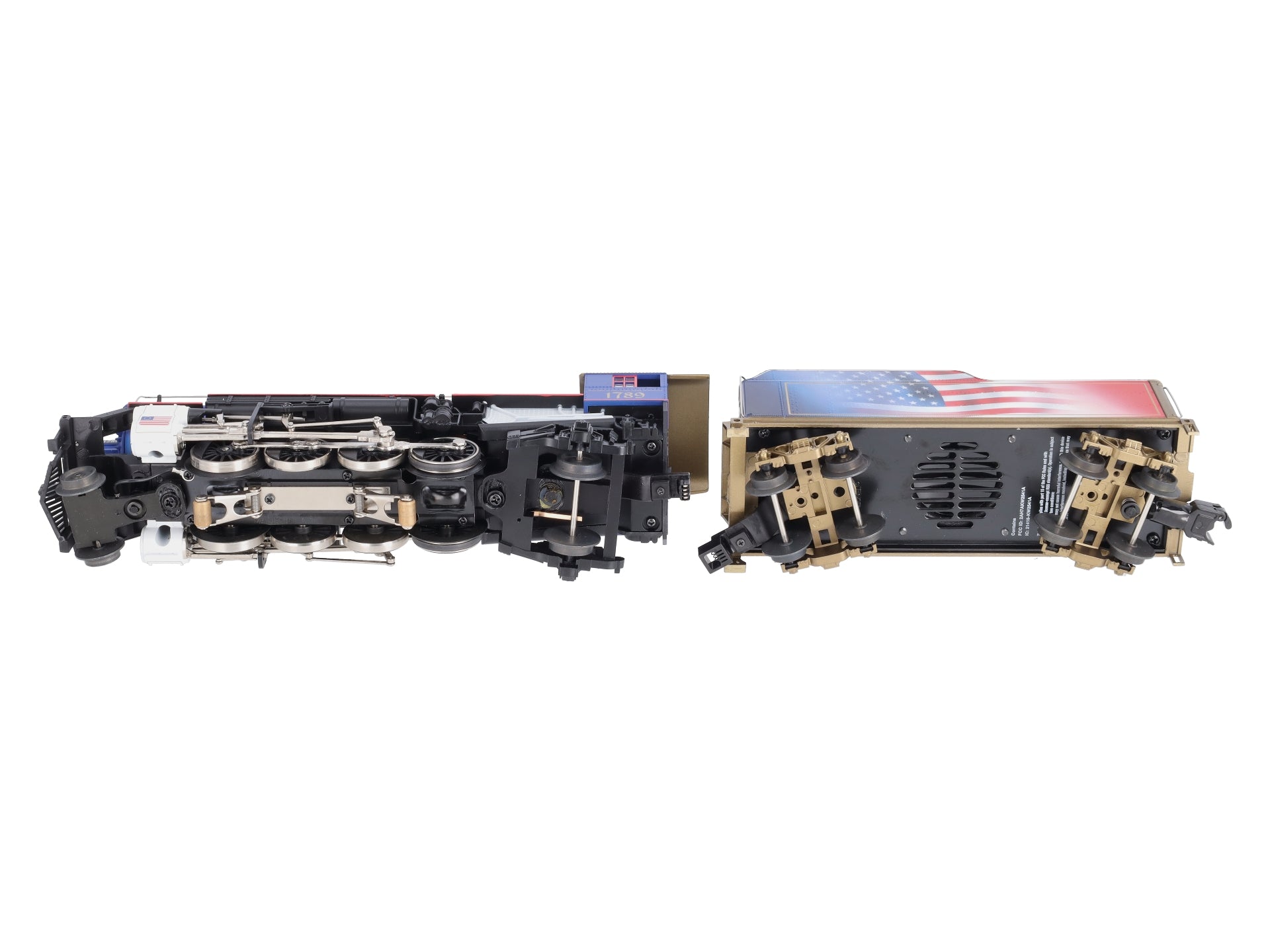 Lionel 6-83605 O Presidents LionChief Plus Mikado Steam Locomotive #1789