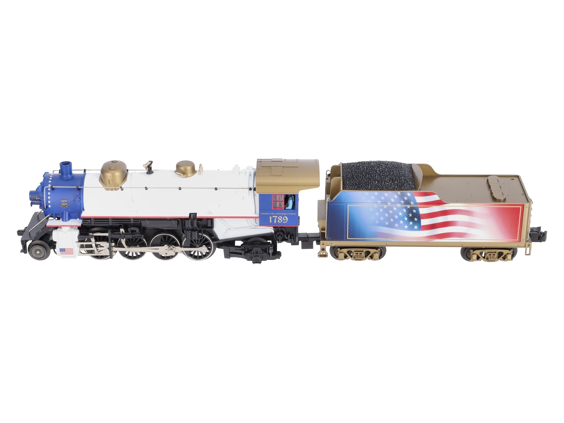 Lionel 6-83605 O Presidents LionChief Plus Mikado Steam Locomotive #1789