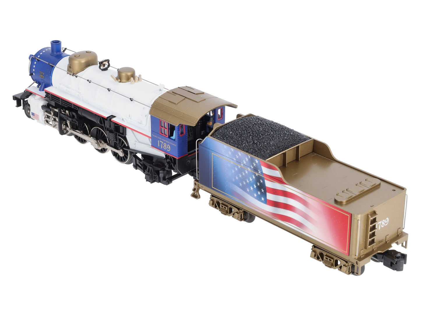 Lionel 6-83605 O Presidents LionChief Plus Mikado Steam Locomotive #1789