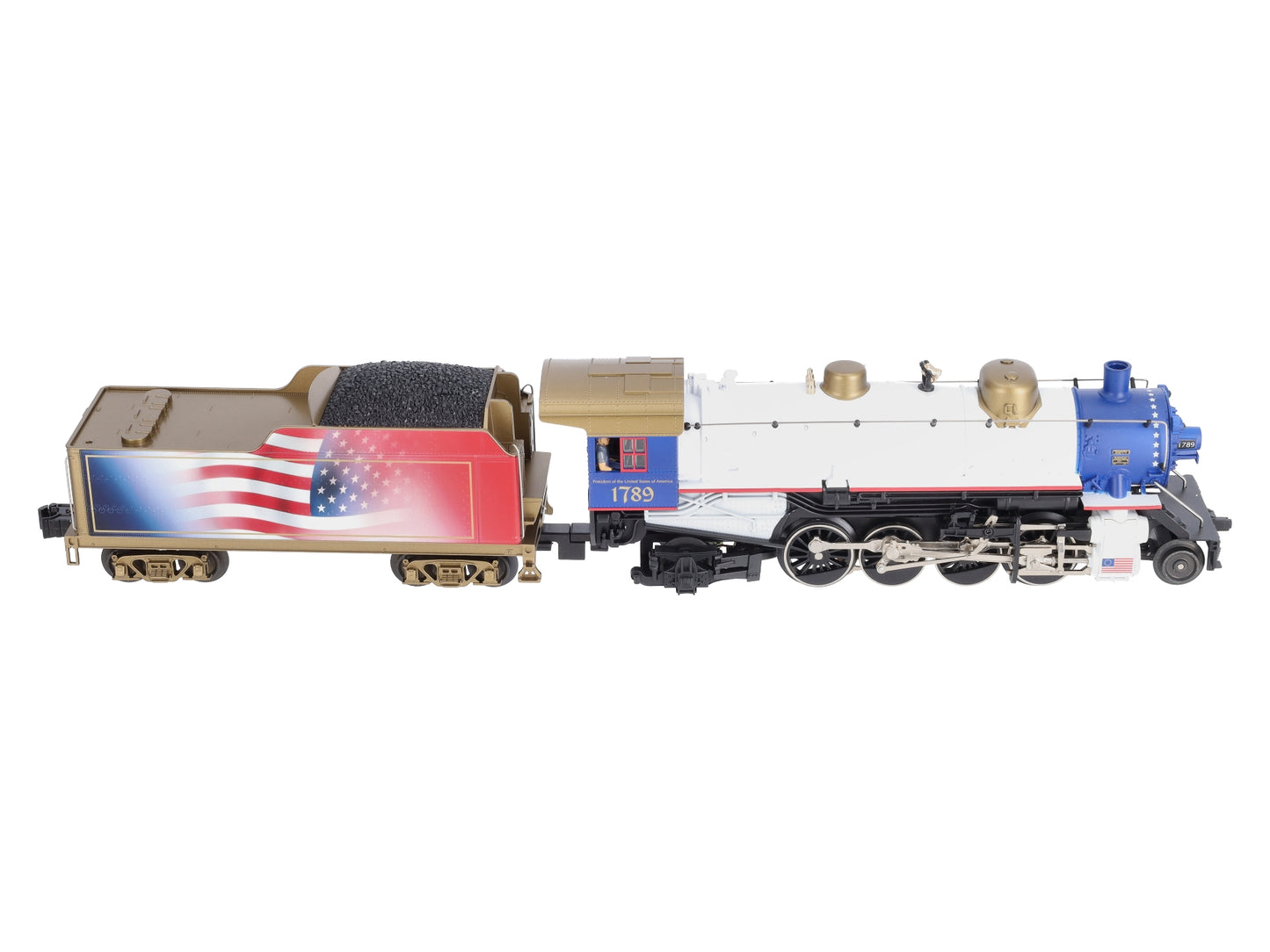 Lionel 6-83605 O Presidents LionChief Plus Mikado Steam Locomotive #1789