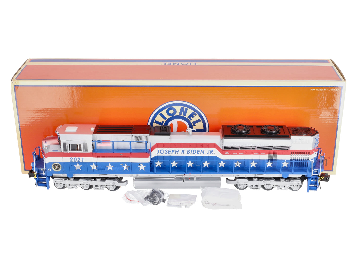Lionel 2133760 O Biden Inaugural Legacy SD70ACE Diesel Locomotive #2021