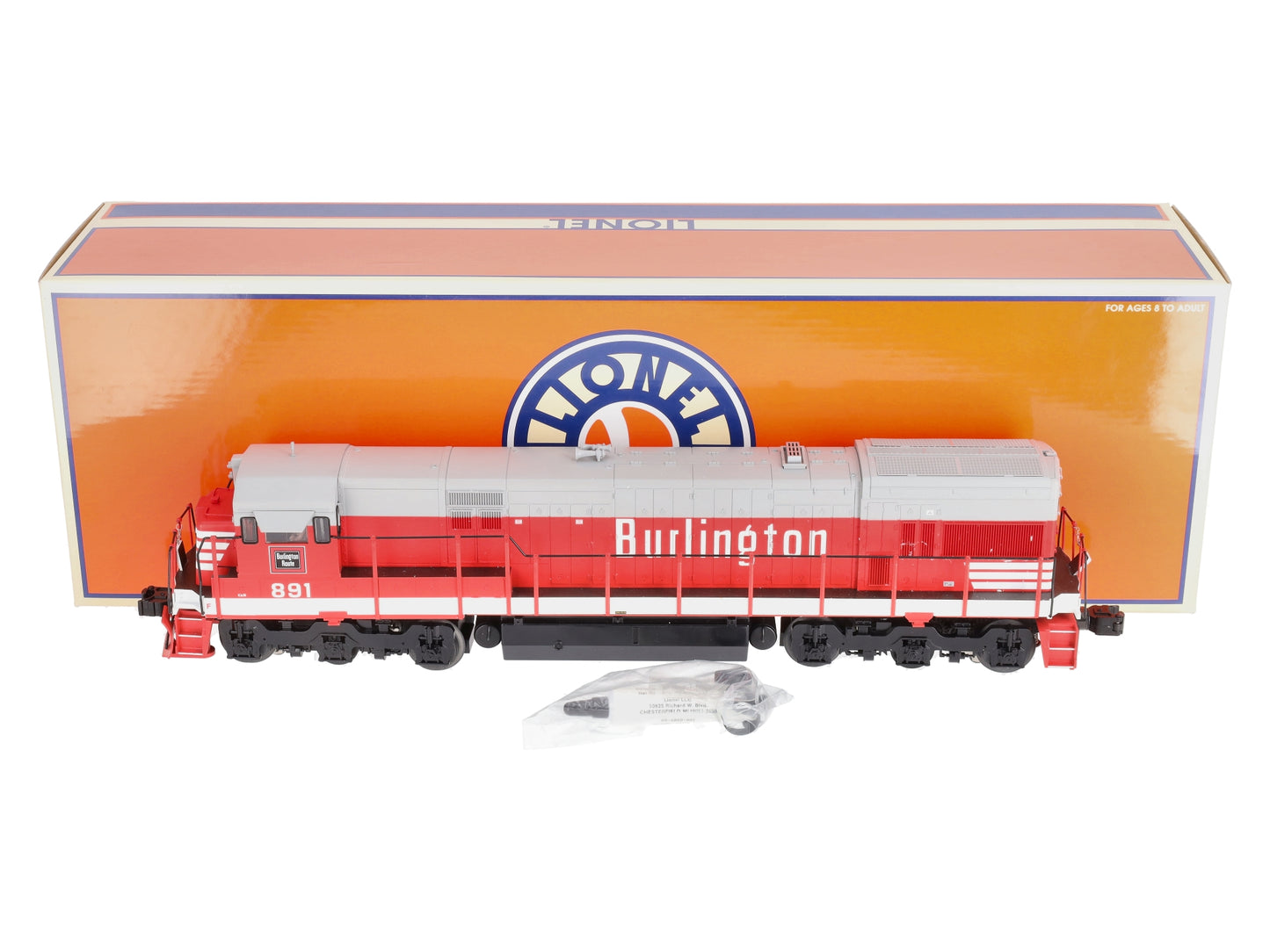 Lionel 6-18274 O Gauge Burlington U30C Diesel Locomotive #891 LN/Box