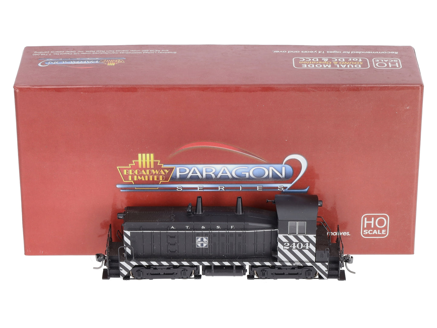 Broadway Limited 2620 HO SF EMD NW2 Diesel Loco w/Sound & DCC Paragon2™ #2404