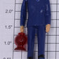 Lionel 2713-27 Figure with Red Lantern-Has Mounting Screw