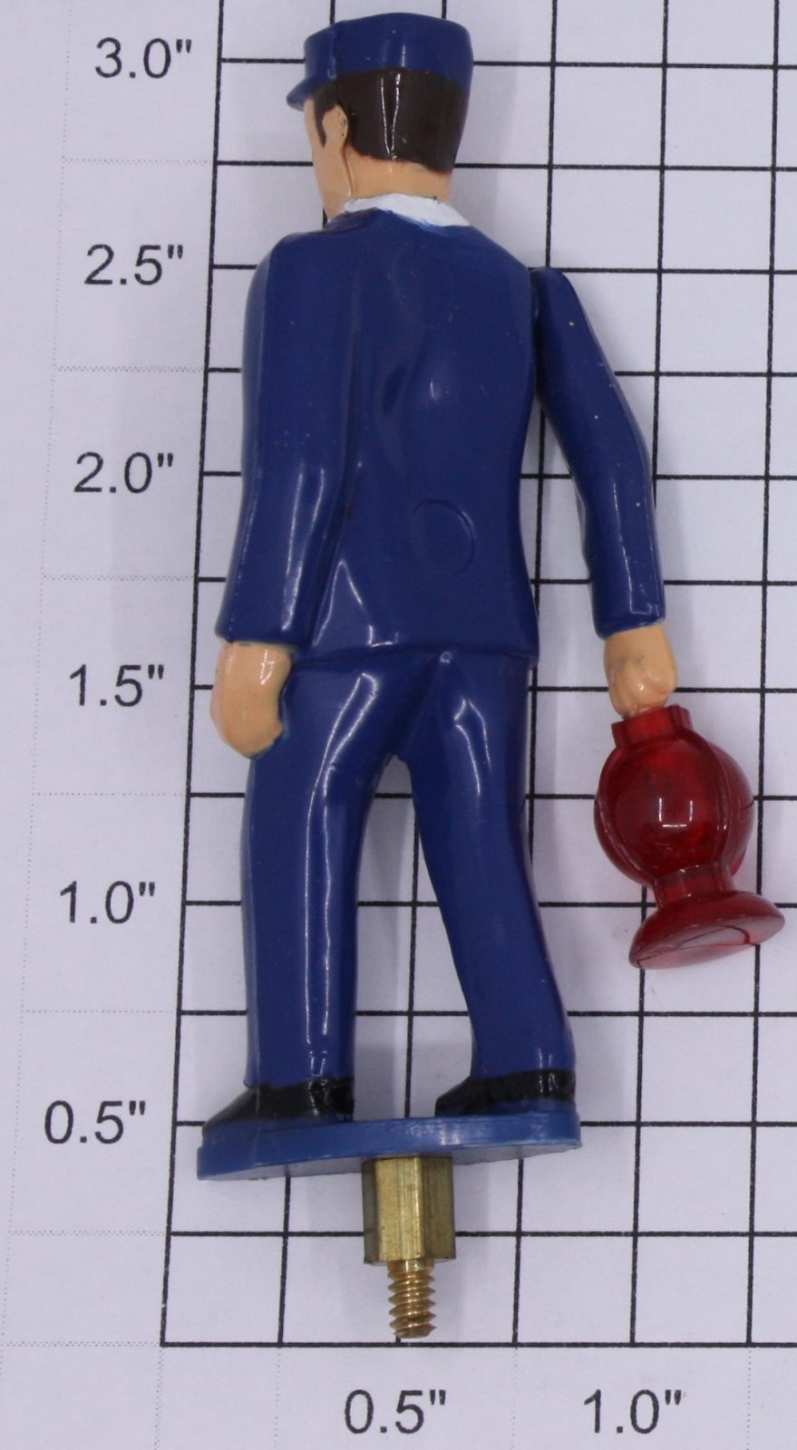 Lionel 2713-27 Figure with Red Lantern-Has Mounting Screw