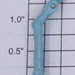 Lionel 352-7 Light Blue Metal Ice Man Figure Torso Only-No Paddles/Arms