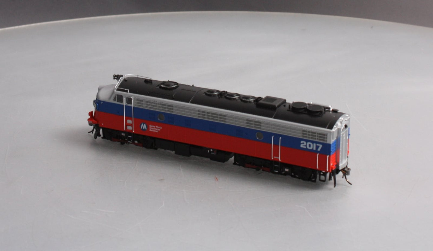 Rapido Trains 14108 HO Metro North EMD FL9 Rebuilt Diesel Locomotive #2017
