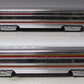 MTH 20-6122 O Gauge AT&SF "El Capitan" Sleeper/Diner Aluminum Passenger Car Set LN/Box
