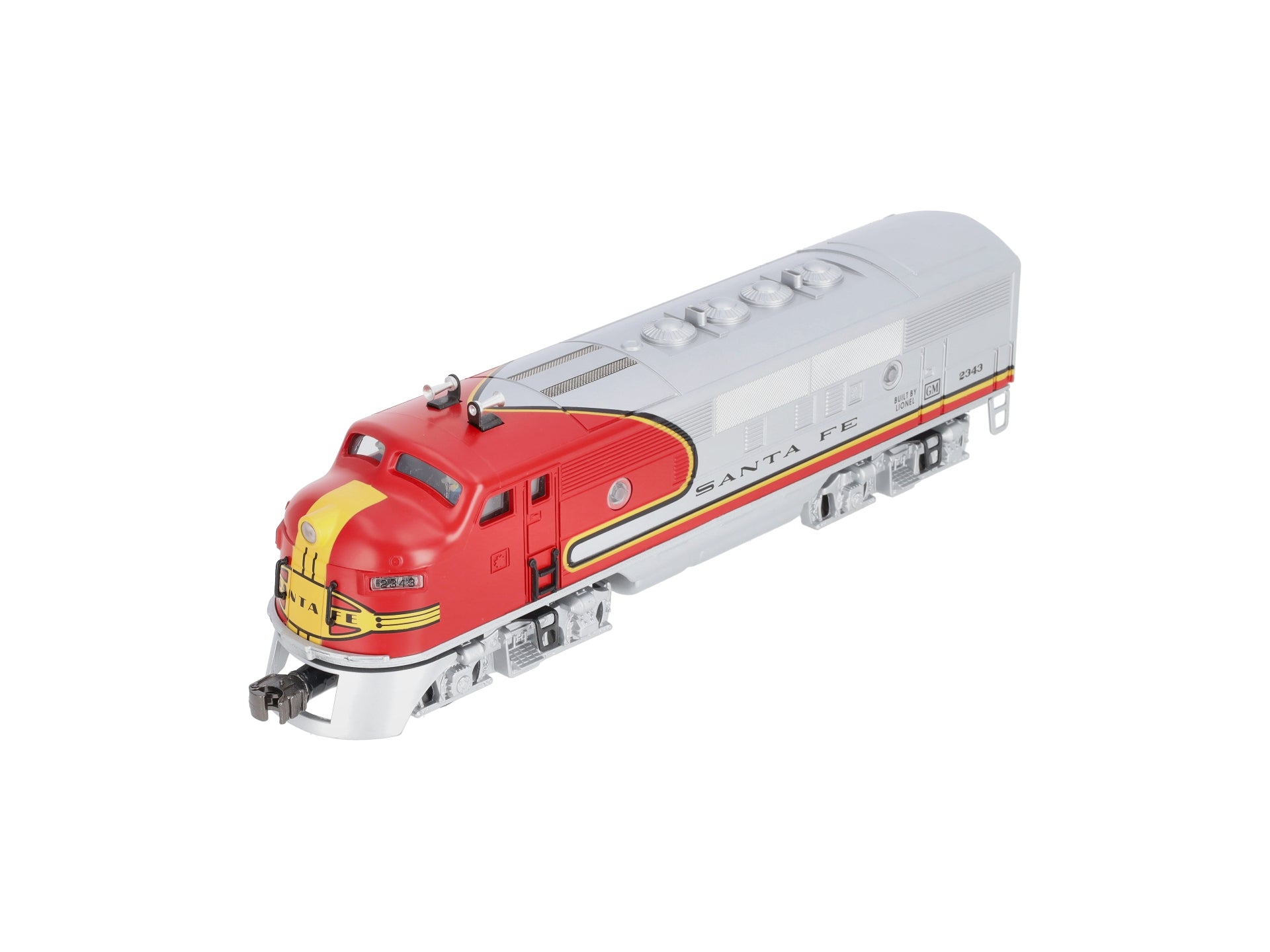 Lionel 6-18134 O Gauge Santa Fe F3A Dummy Diesel Locomotive #2343 EX/Box