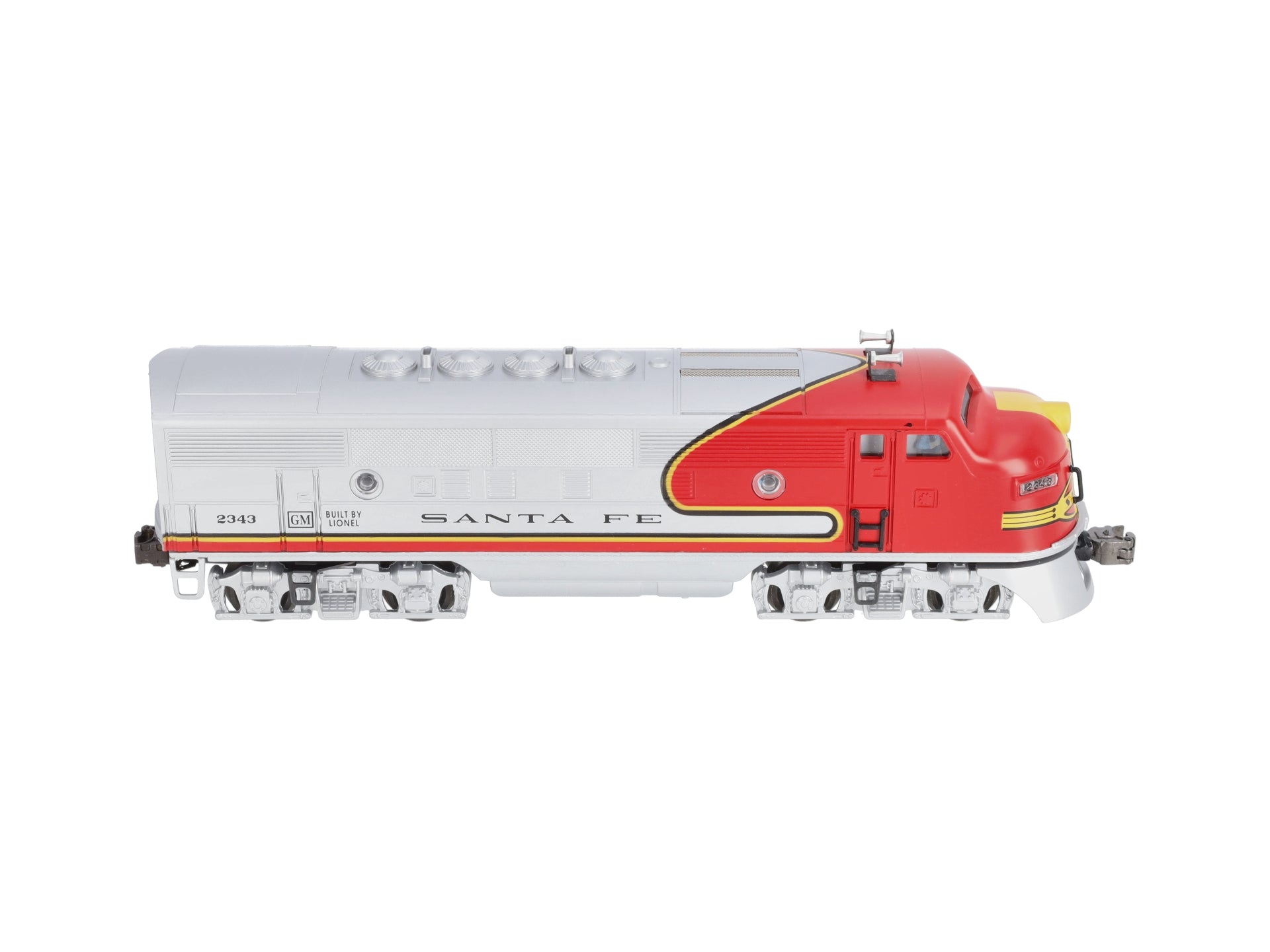Lionel 6-18134 O Gauge Santa Fe F3A Dummy Diesel Locomotive #2343 EX/Box