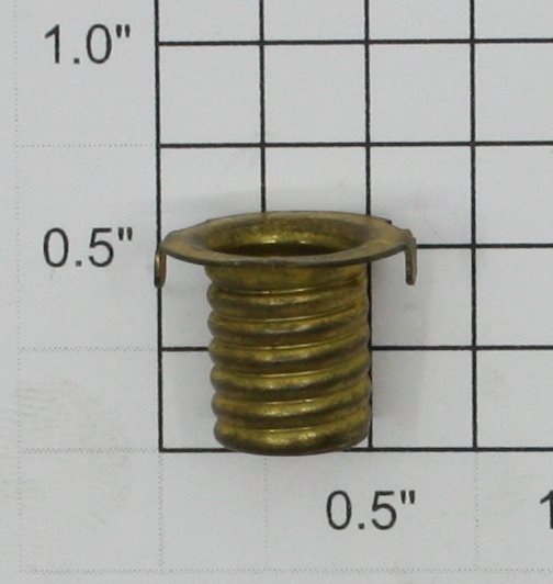Lionel 217-35 Brass Firebox Screw Base Light Socket Assembly