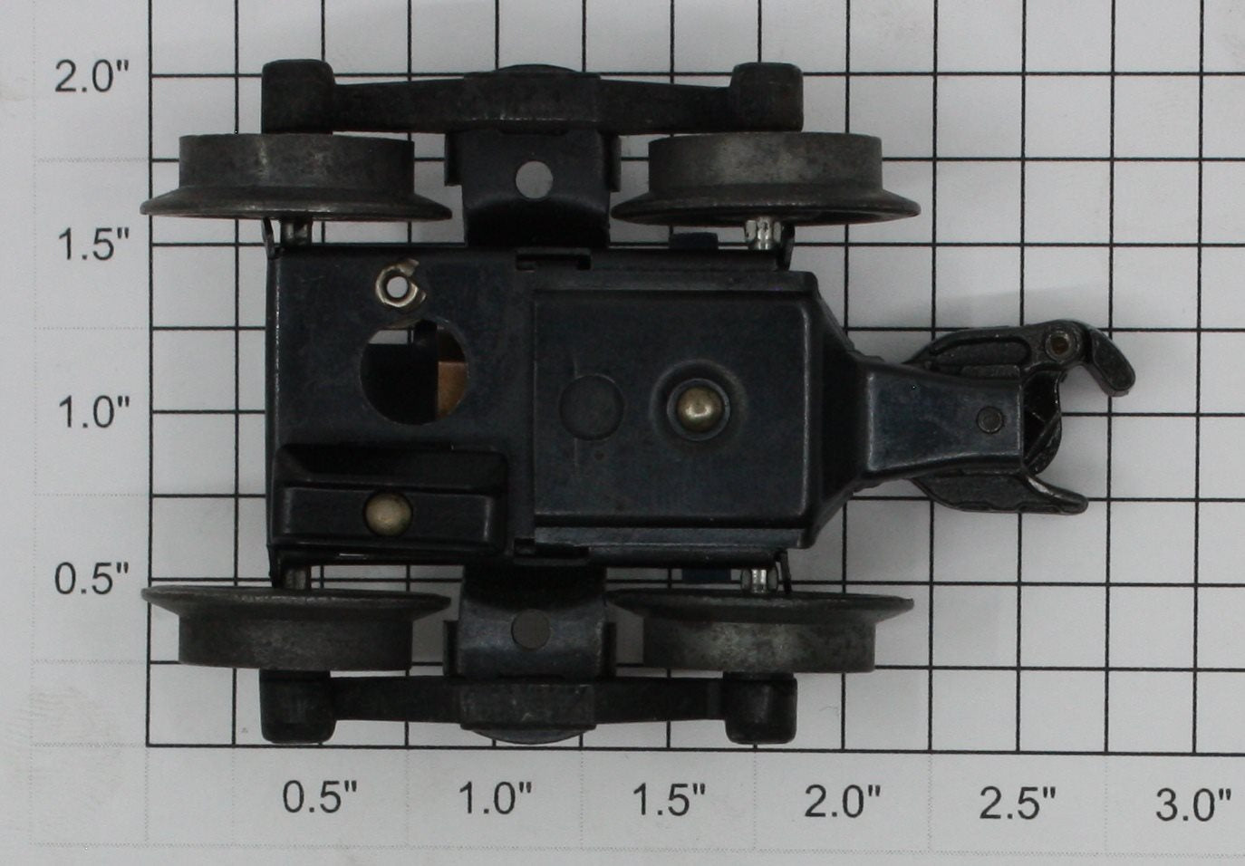 Lionel 479-3 Bar End Freight Car Coupler Truck with Sliding Shoe with Stud