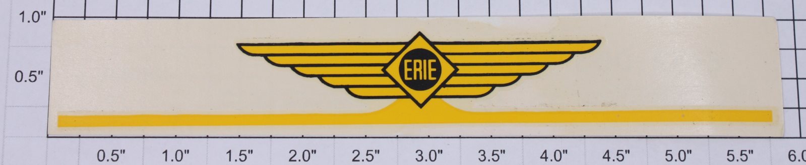 Lionel 2023-15 Erie Water Soluble Nose Decal