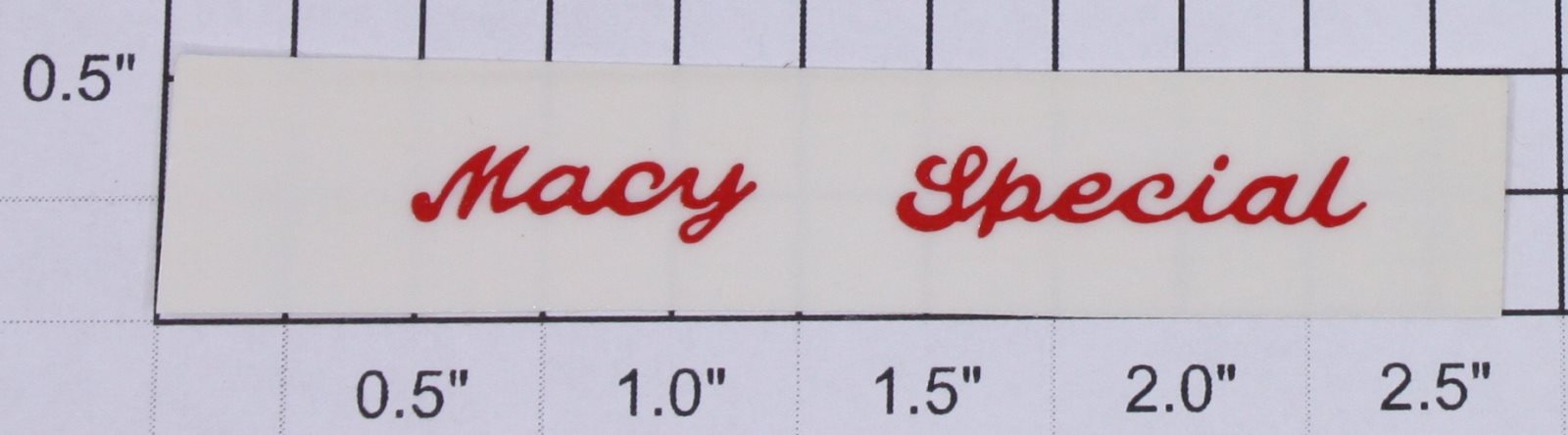 Lionel 252-10 Red Lettering 