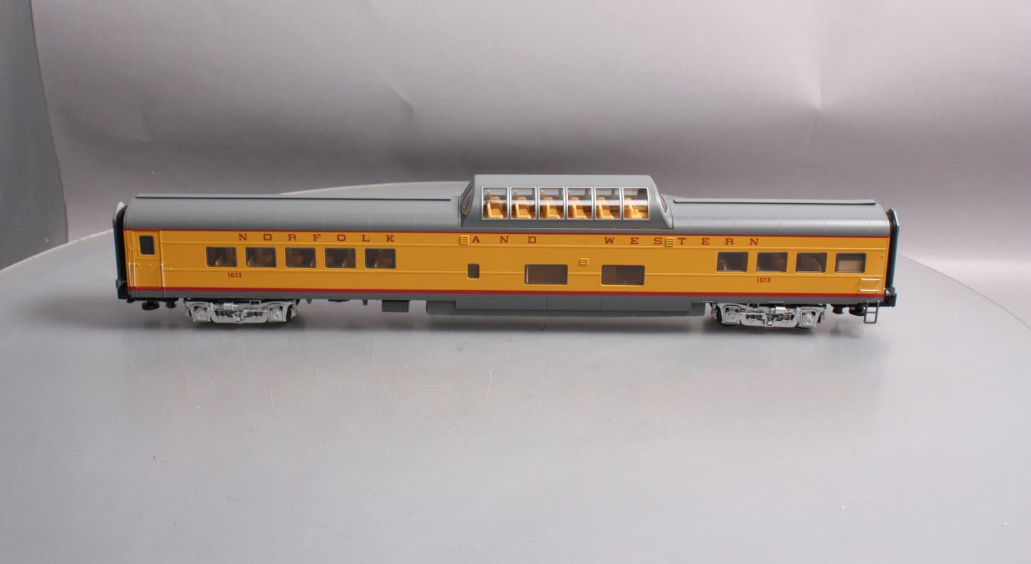 Lionel 2027300 O Norfolk & Western 21 Vistavision Dome Passenger Car #1613