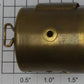 Lionel 520-6 Prewar Brass Searchlight with Handles 220 520