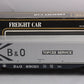 K-Line K69010 O Gauge Baltimore & Ohio Flatcar with Container #69010 LN/Box