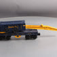 K-Line K680702 O Gauge Santa Fe Blue & Yellow Crane Car LN/Box
