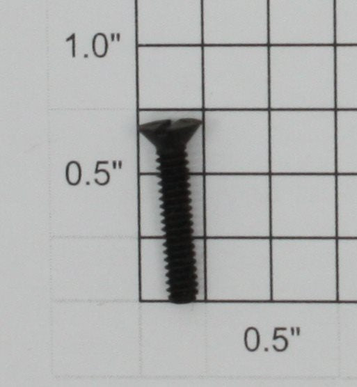 Lionel 2035-6 #6-32 X 3/4" Black Slotted Flat Head Machine Screw