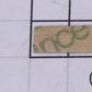 Lionel 1666E-100 Nickel "1666E" Sticker Number Plate with Adhesive