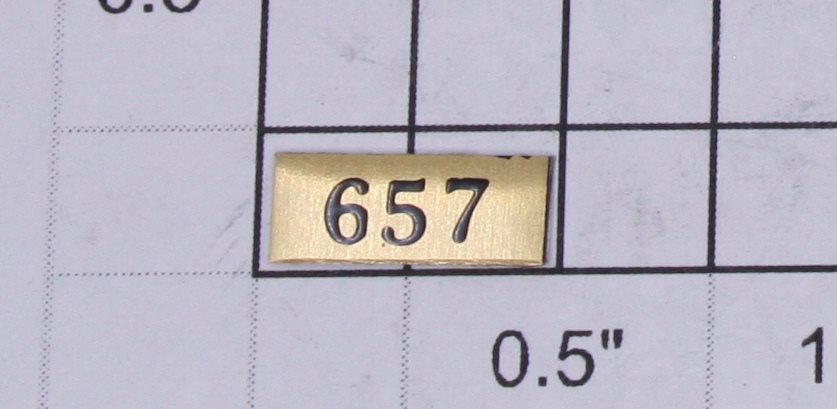Lionel 657-11 Brass 