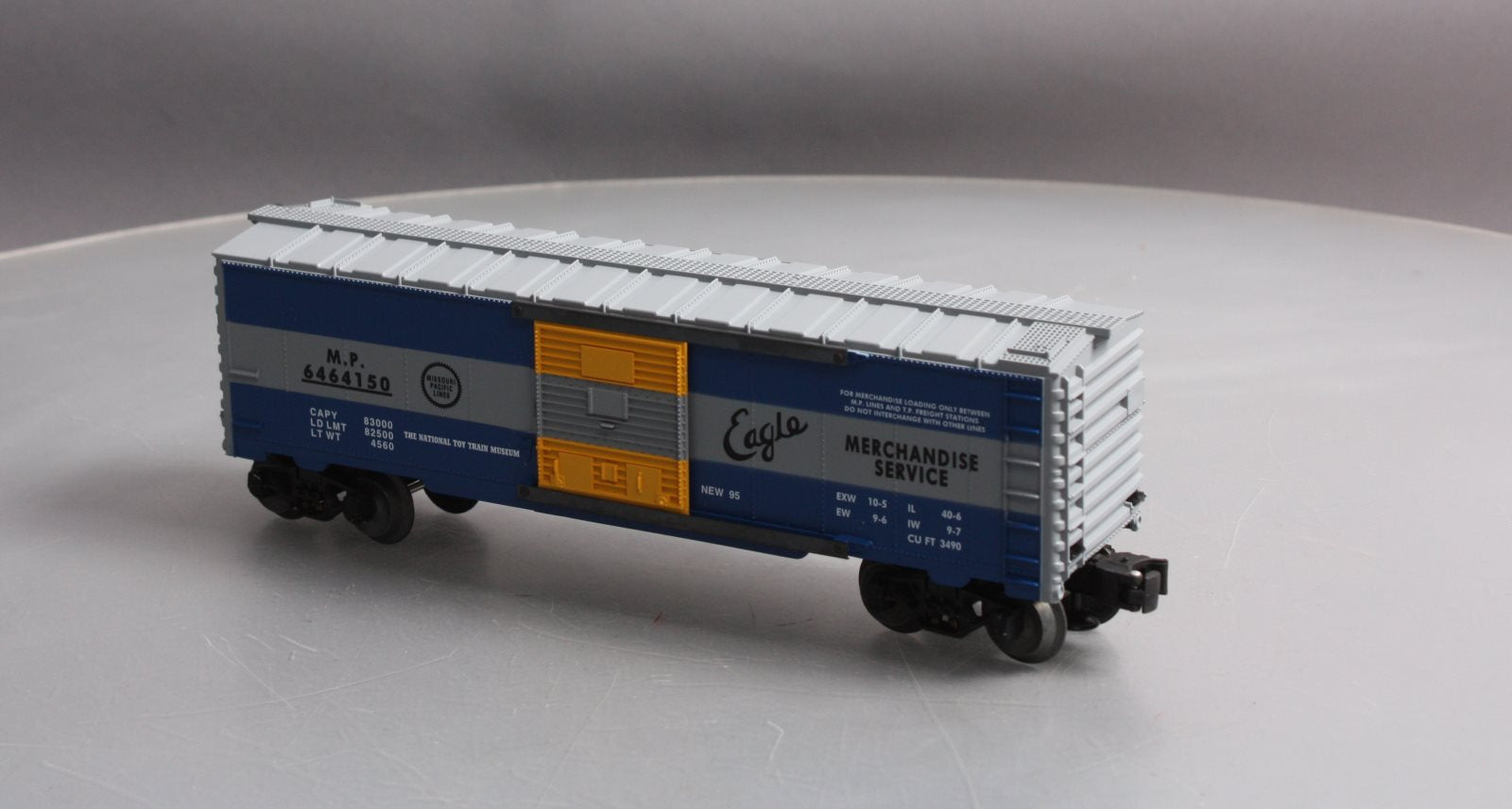 Lionel 6-52064 O Gauge Missouri Pacific Boxcar #6464-150 LN/Box