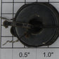 Lionel 3451-6/72 Solenoid Coil & Shield Assembly
