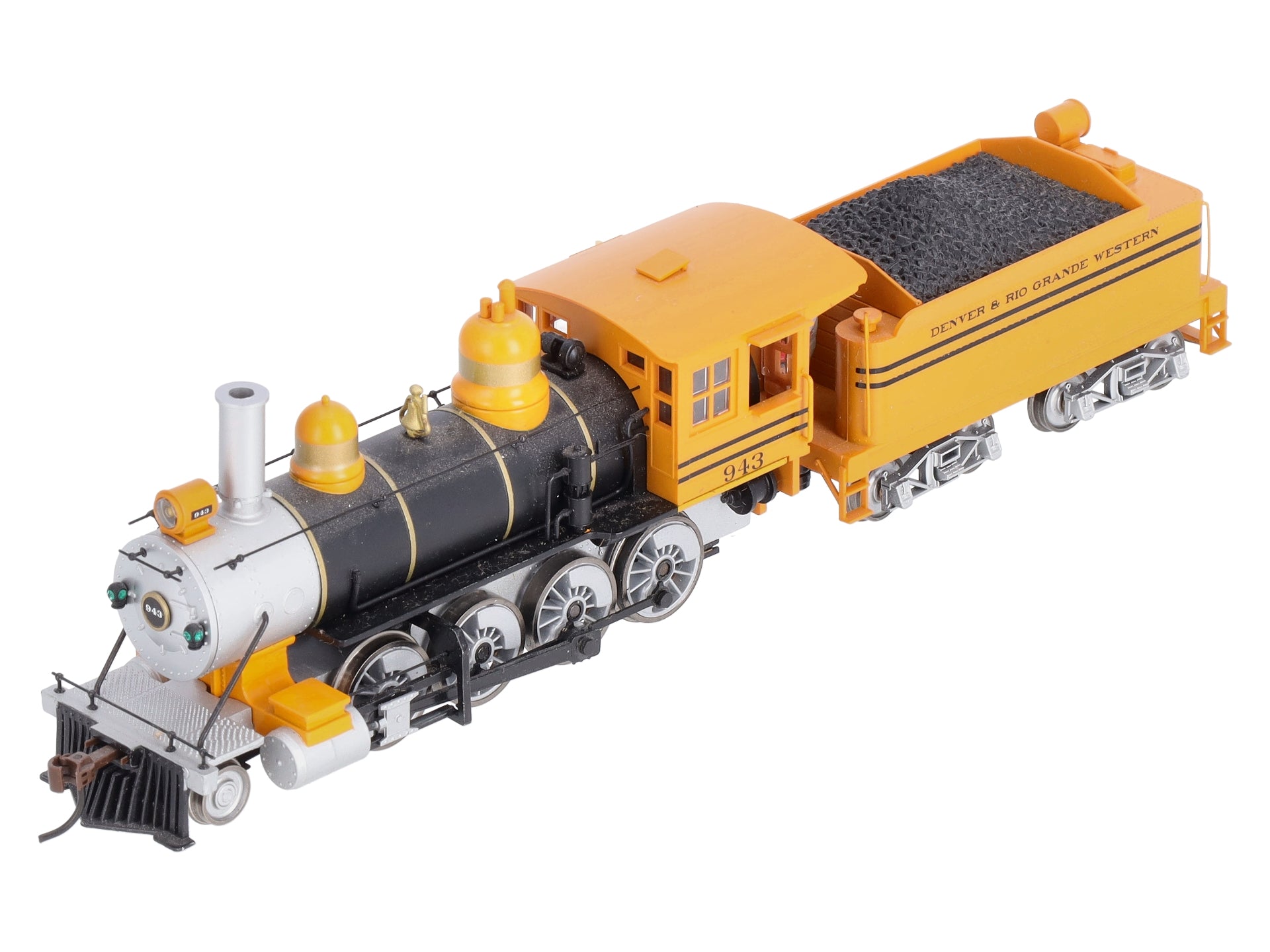 Roundhouse 84907 HO Scale D&RGW 2-8-0 Steam Locomotive #943 MT/Box