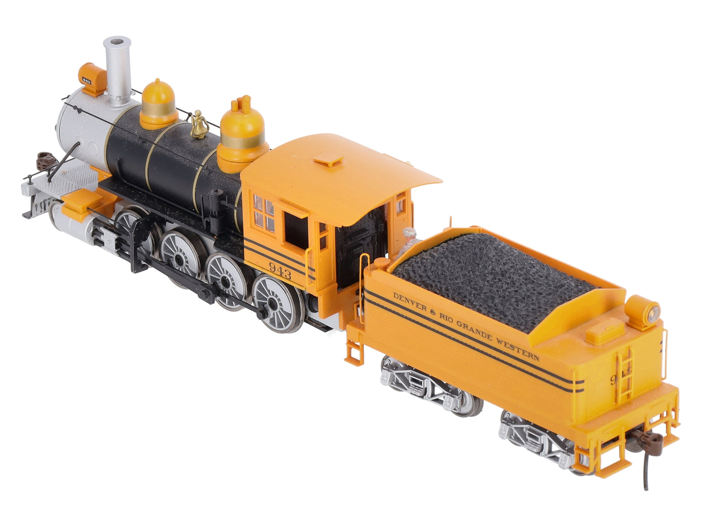 Roundhouse 84907 HO Scale D&RGW 2-8-0 Steam Locomotive #943 MT/Box