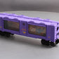 Lionel 6-36720 O Gauge Disney Aladdin Operating Aquarium Car