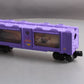 Lionel 6-36720 O Gauge Disney Aladdin Operating Aquarium Car