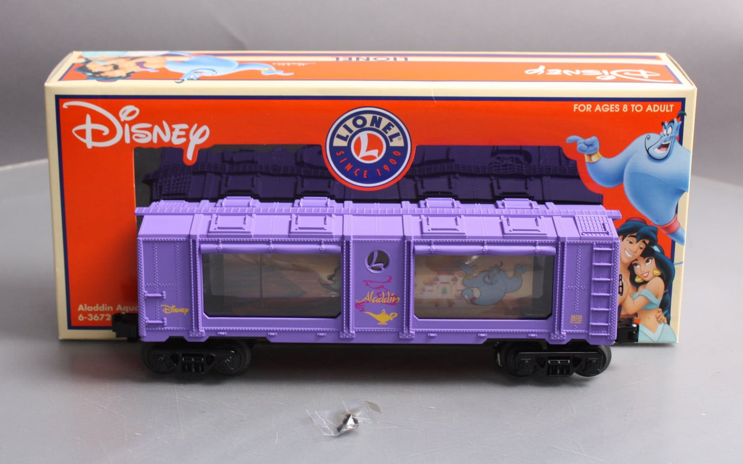 Lionel 6-36720 O Gauge Disney Aladdin Operating Aquarium Car