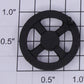Lionel 6460-12 O Gauge Crane Open Spoked Handwheel
