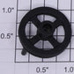 Lionel 6460-12 O Gauge Crane Open Spoked Handwheel