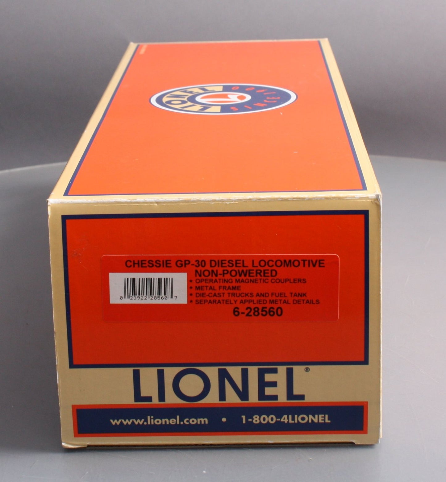 Lionel 6-28560 Chessie GP30 NonPowered Diesel Locomotive #3045 LN/Box
