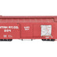 USA Trains R19027A G Unitah Map Simulated Wood Box Car #204 (Red)