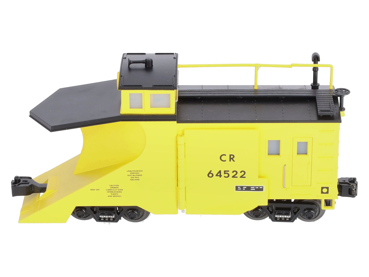 MTH 20-98220 O Gauge Conrail Snow Plow LN/Box