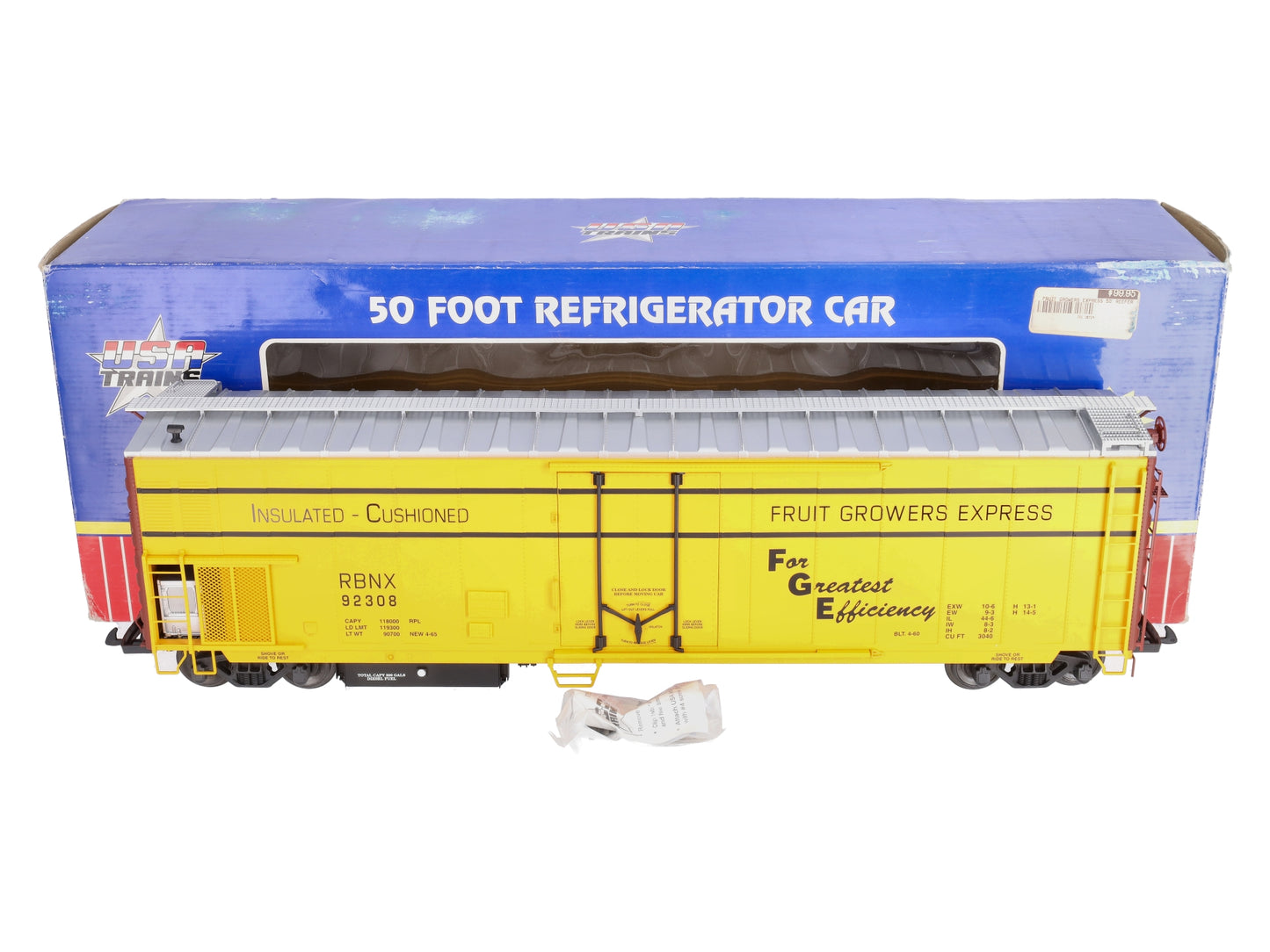 USA Trains 16724 G Fruit Growers Express 50' Mechanical Refrigerator Car