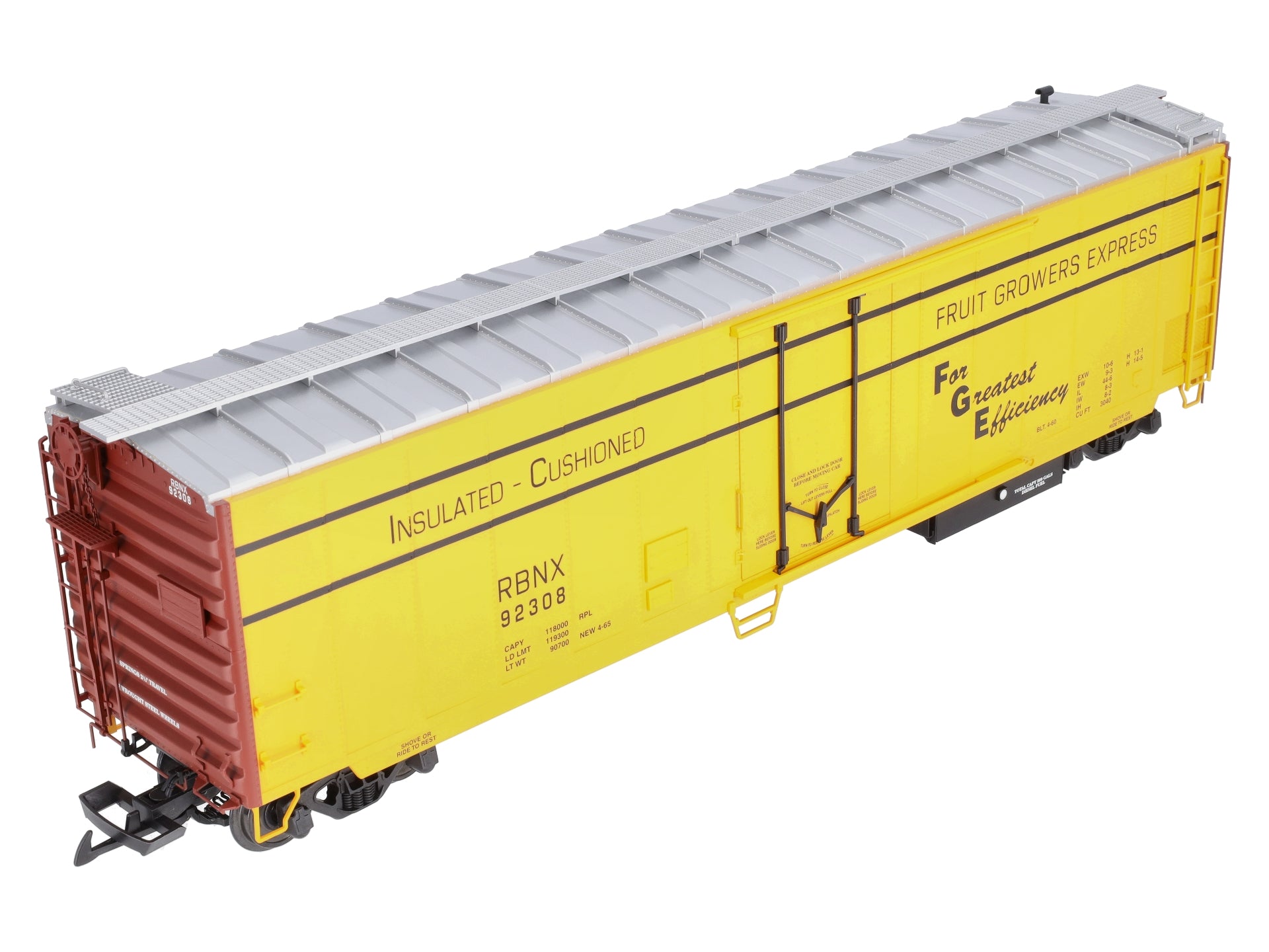USA Trains 16724 G Fruit Growers Express 50' Mechanical Refrigerator Car