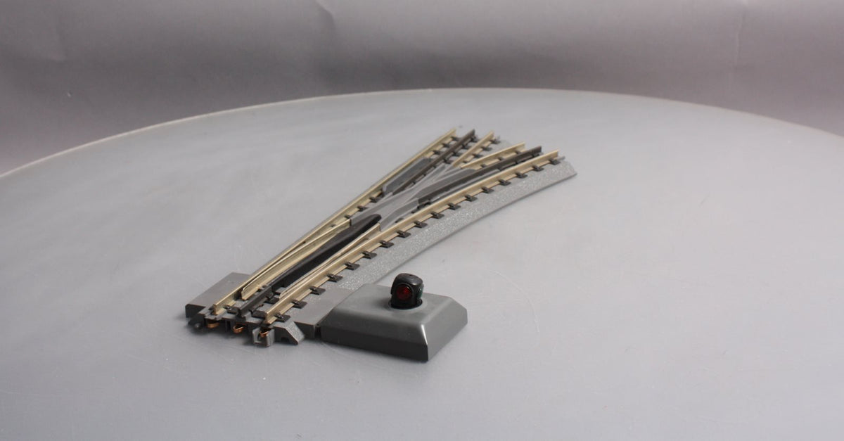 MTH 40-1020 O72 RealTrax Nickel Silver Right Hand Remote Switch Turnout  EX/Box