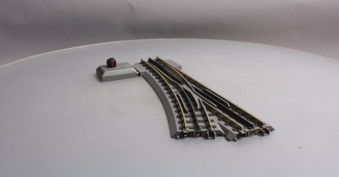 MTH 40-1020 O72 RealTrax Nickel Silver Right Hand Remote Switch Turnout  EX/Box